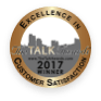 Talk of the Town 2017 award winner badge